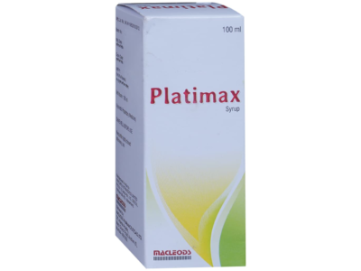 Platimax Syrup carton side panel