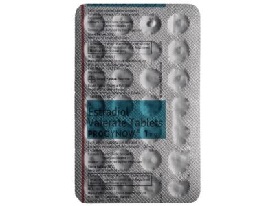 Progynova 1 mg tablet strip composition panel