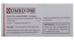 QDMRD-200 hydroxychloroquine sulphate Alembic carton with composition