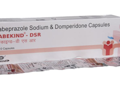 Rabekind-DSR rabeprazole sodium and domperidone capsules Mankind box with strip
