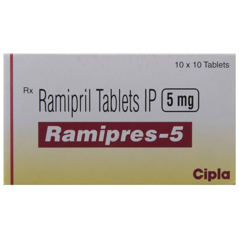 Ramipres 5 Tablet blister strip tablets