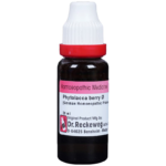 Dr. Reckeweg Phytolacca Berry Mother Tincture Q bottle, 20 ml
