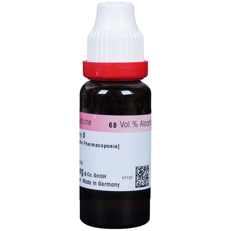 Reckeweg Phytolacca Berry Mother Tincture bottle label