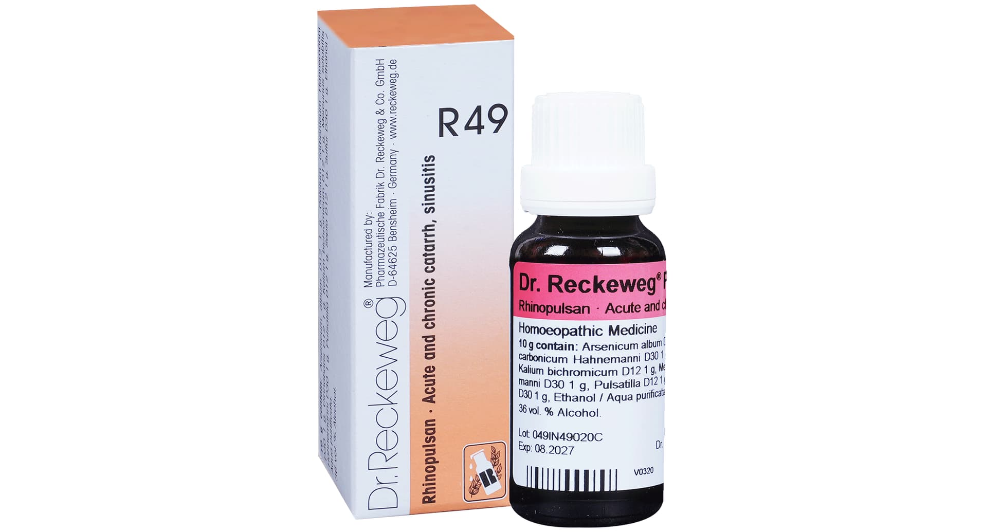 Dr. Reckeweg R49 Sinus Drop