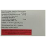 Revelol-AM 50/5 Tablet PR composition label Metoprolol Amlodipine Ipca