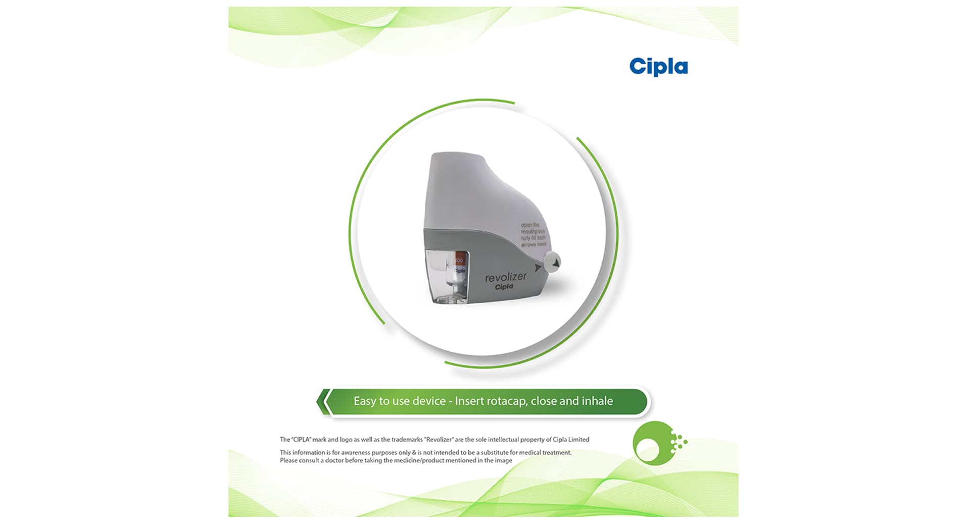 Revolizer Cipla pack information