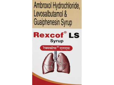Rexcof LS Syrup carton Cipla, 100 ml