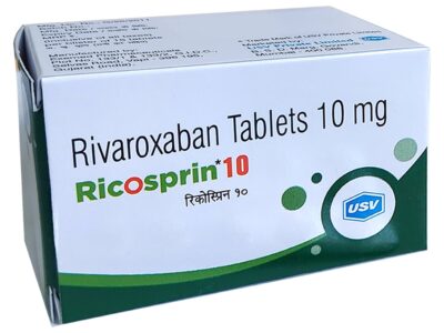 Ricosprin 10 Tablet USV rivaroxaban 10 mg strip