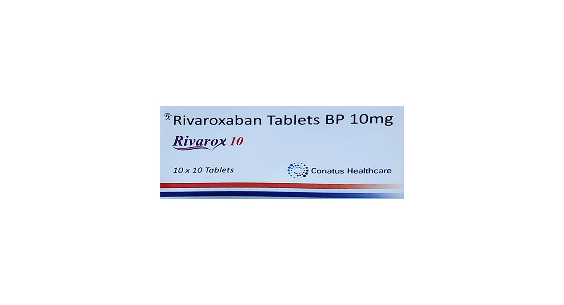 Rivarox 10 Tablet pack details