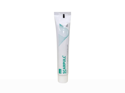 Scarpull Cream tube front label