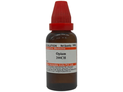 Dr Willmar Schwabe India Opium Dilution 200 CH 30 ml bottle