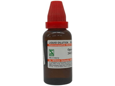Dr Willmar Schwabe India Opium Dilution 200 CH - view 2