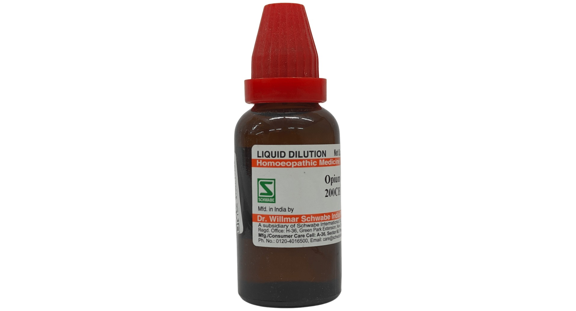 Dr Willmar Schwabe India Opium Dilution 200 CH - view 2