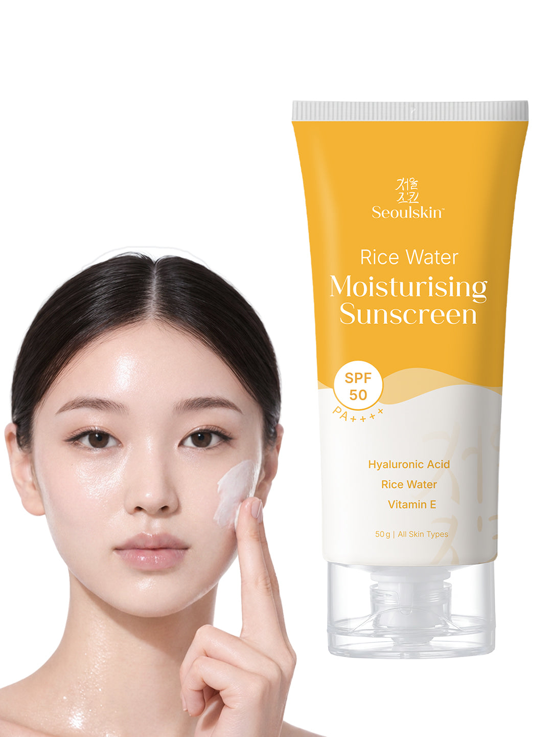 Seoulskin Rice Water Moisturising Sunscreen