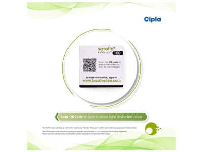 Seroflo 100 Rotacaps pack from Cipla