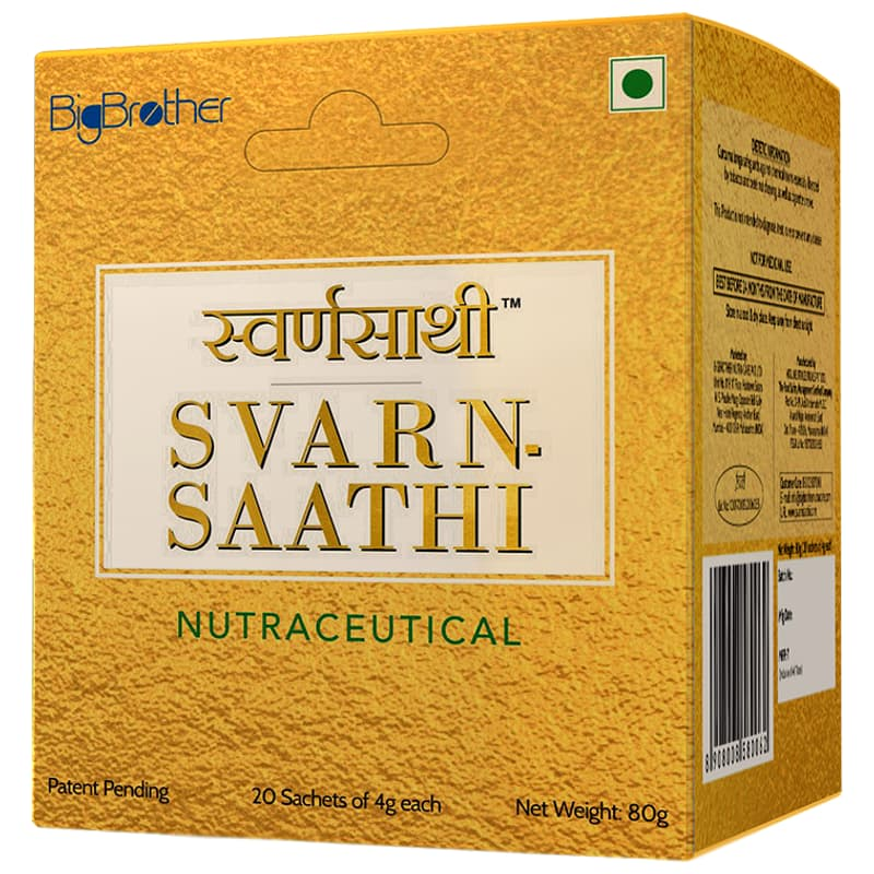 SvarnSaathi Nutraceutical box, 20 sachets