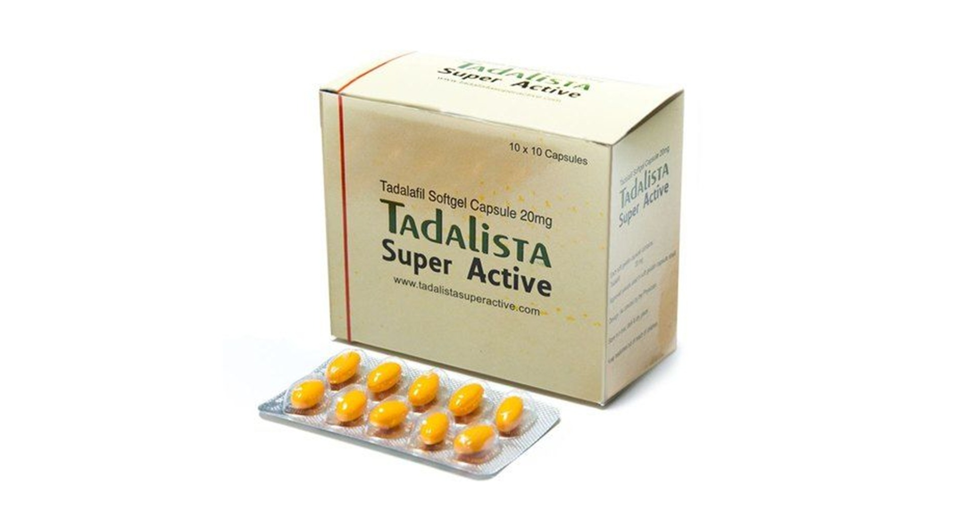 Tadalista Super Active 20 Mg Softgel Capsule