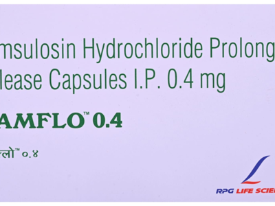 Tamflo 0.4 mg Capsule PR RPG Life Sciences tamsulosin carton front