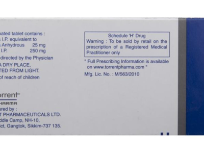 Tidomet Forte Tablet Torrent levodopa 250 mg carbidopa 25 mg composition panel