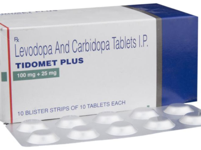 Tidomet Plus Tablet Torrent levodopa carbidopa pack with strip of 10