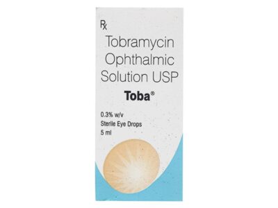 Toba Eye Drop 5 ml - Front