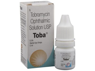 Toba Eye Drop 5 ml - Box and Bottle