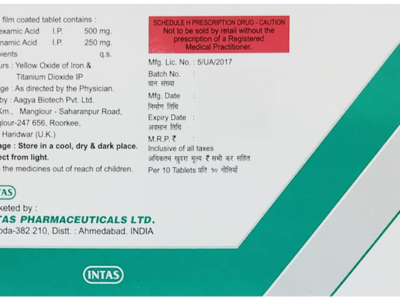 Trantas-MF Tablet composition panel