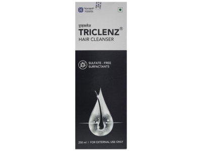 Triclenz Hair Cleanser sulphate free 250 ml bottle front