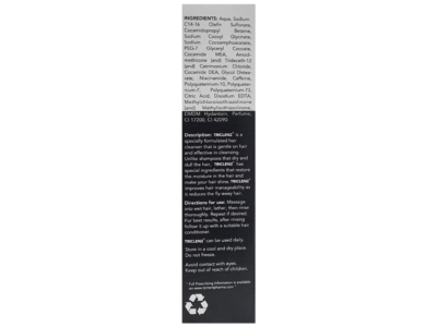 Triclenz Hair Cleanser pack with ingredients