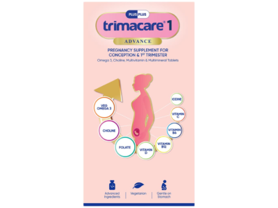 Trimacare 1 Advance pregnancy multivitamin carton