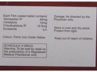 Tsart Trio 12.5 Tablet carton composition panel