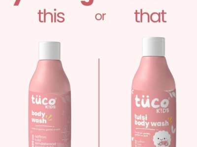 Tuco Kids Body Wash bottle front label