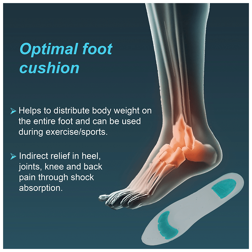 Tynor K-01 Insole Full Silicon Pair - Image 2