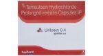 Urilosin 0.4 mg Capsule PR Leeford tamsulosin prolonged release carton