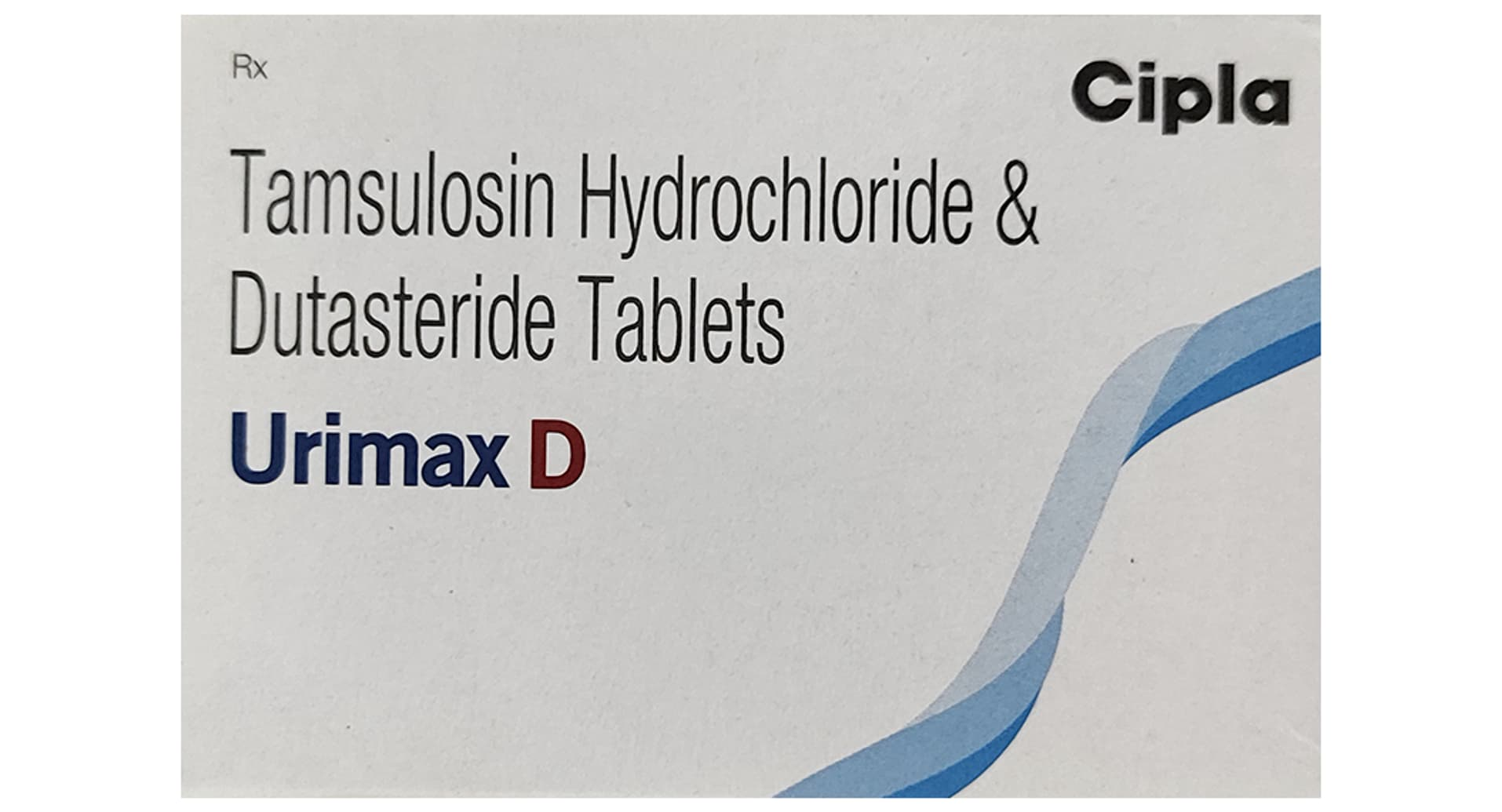 Urimax D Tablet MR Cipla tamsulosin dutasteride carton front