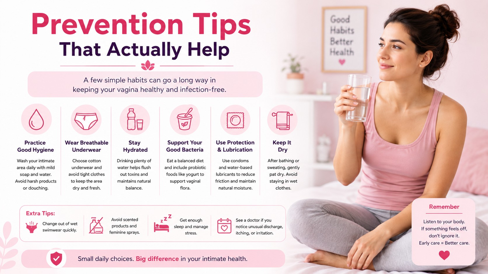 Prevention tips that actually help protect vaginal health