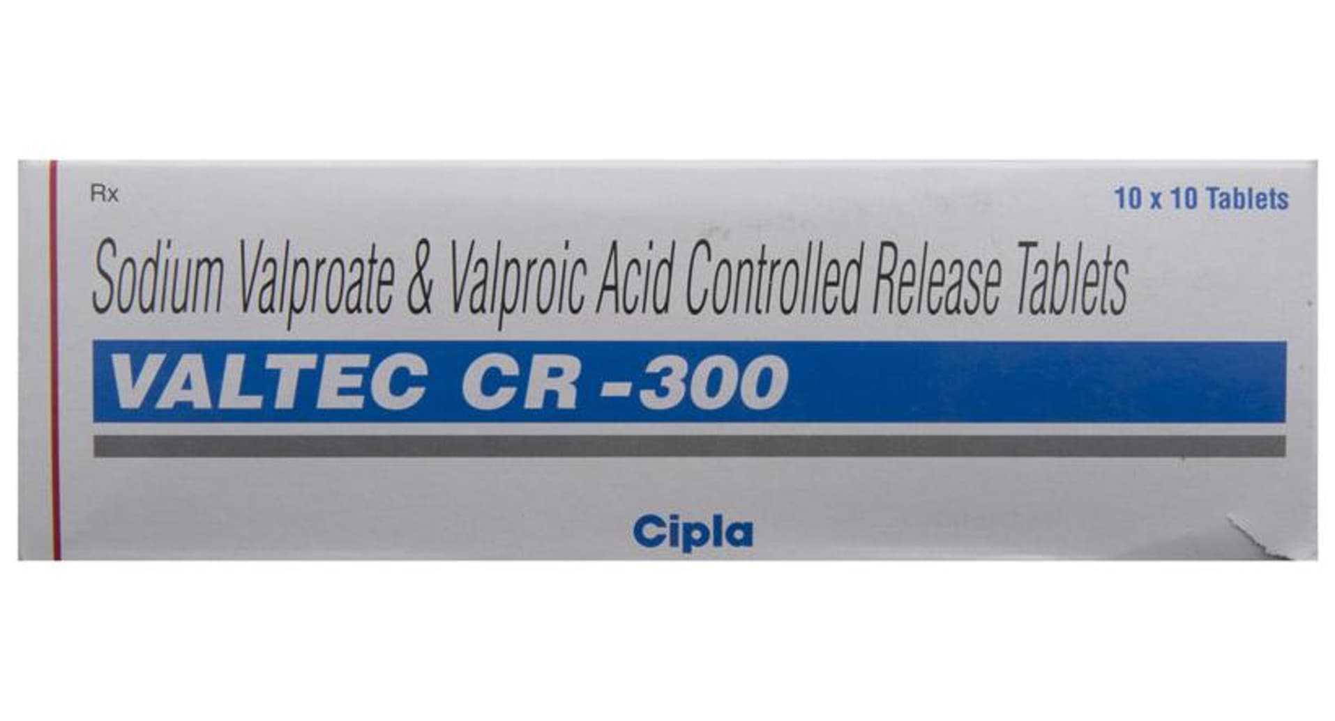 Valtec CR 300 mg Tablet carton front