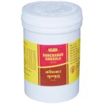 Vyas Kanchanar Guggulu bottle, 100 tablets