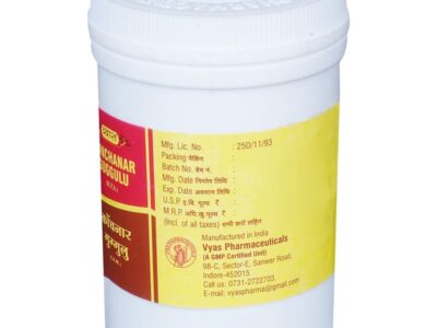 Vyas Kanchanar Guggulu bottle front label
