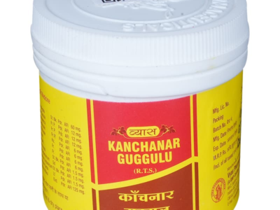 Vyas Kanchanar Guggulu Tablet bottle, 50 tablets