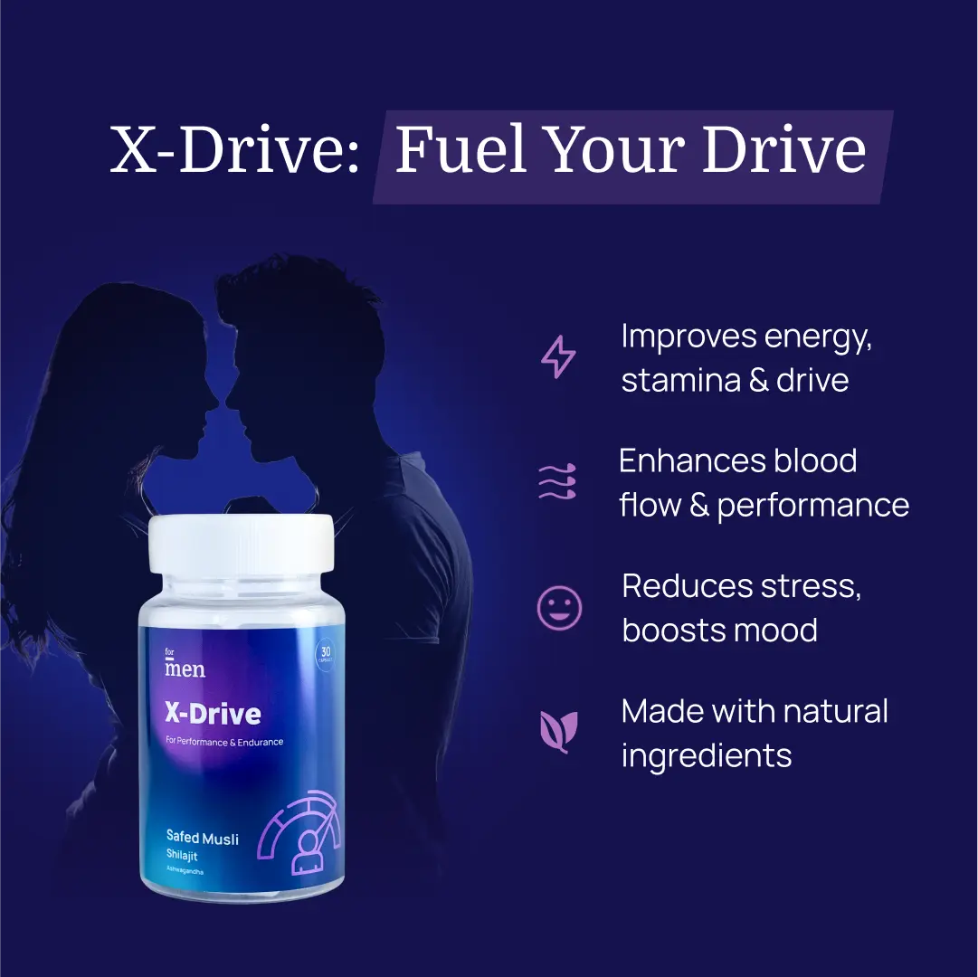 For men X-Drive Safed Musli Shilajit & Ashwagandha for Performance - Image 5