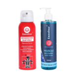 Zanskar Post-Workout Recovery Combo - pain relief spray and Epsom salt muscle recovery body wash