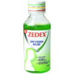 Zedex Cough Syrup bottle Dr Reddy's dry cough relief, 100 ml
