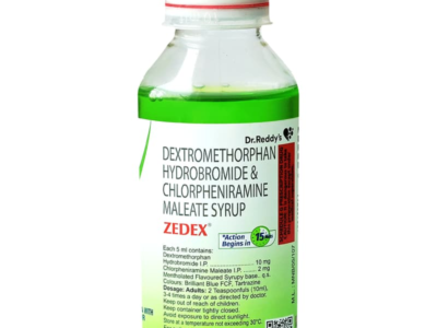Zedex Cough Syrup bottle new pack