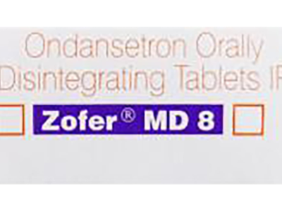 Zofer MD 8 mg Tablet Sun Pharma ondansetron 8 mg strip
