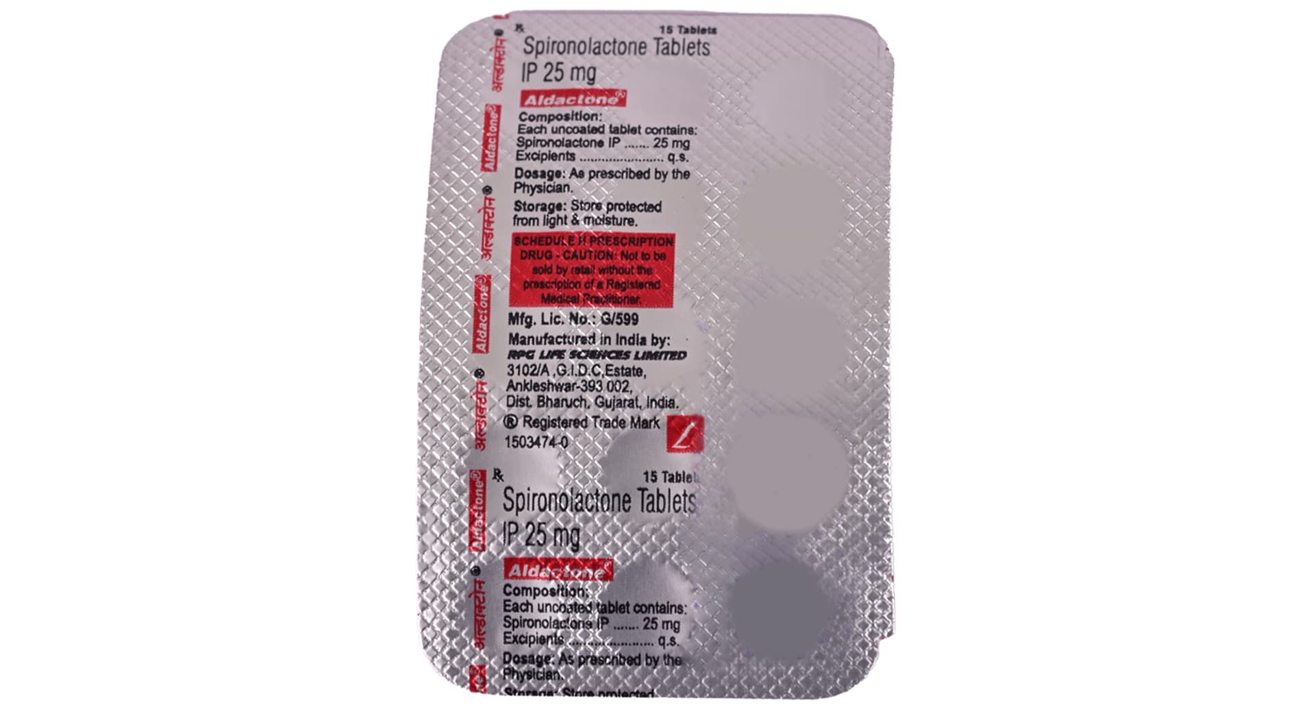 Aldactone Tablet - Image 2