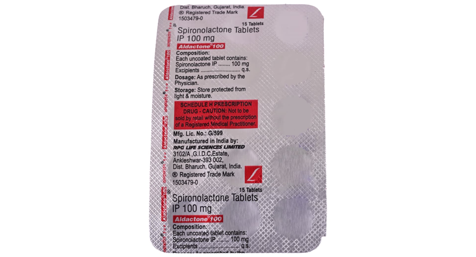 Aldactone 100 Tablet - Image 3