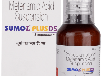 SumoL Plus DS Oral Suspension 100ml bottle and box