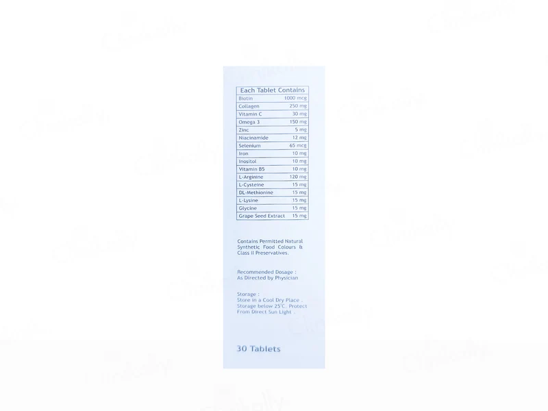 Azelia Biotin & Collagen Supplement Tablet - Image 3