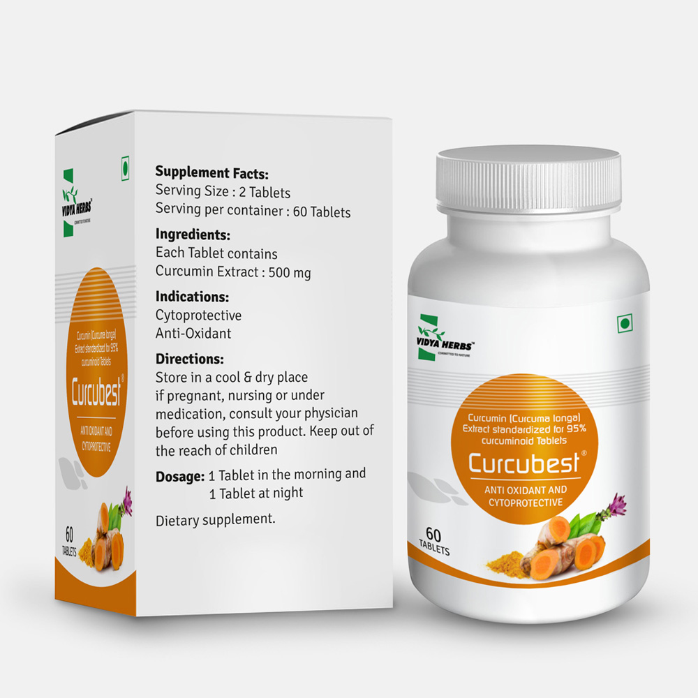 Vidya Herbs Curcubest Tablet